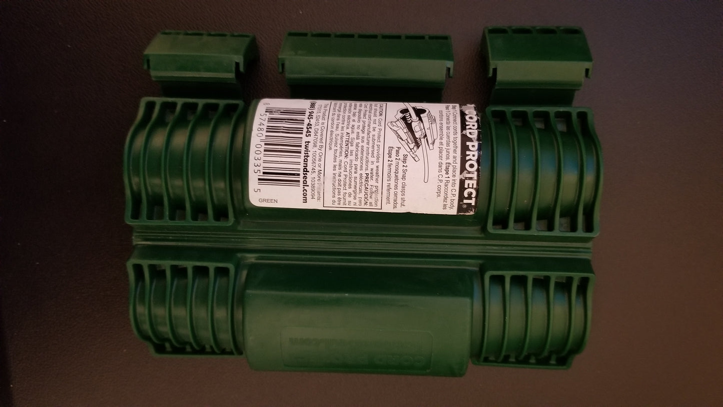 Cord Protect Outdoor Extension Cord Protector