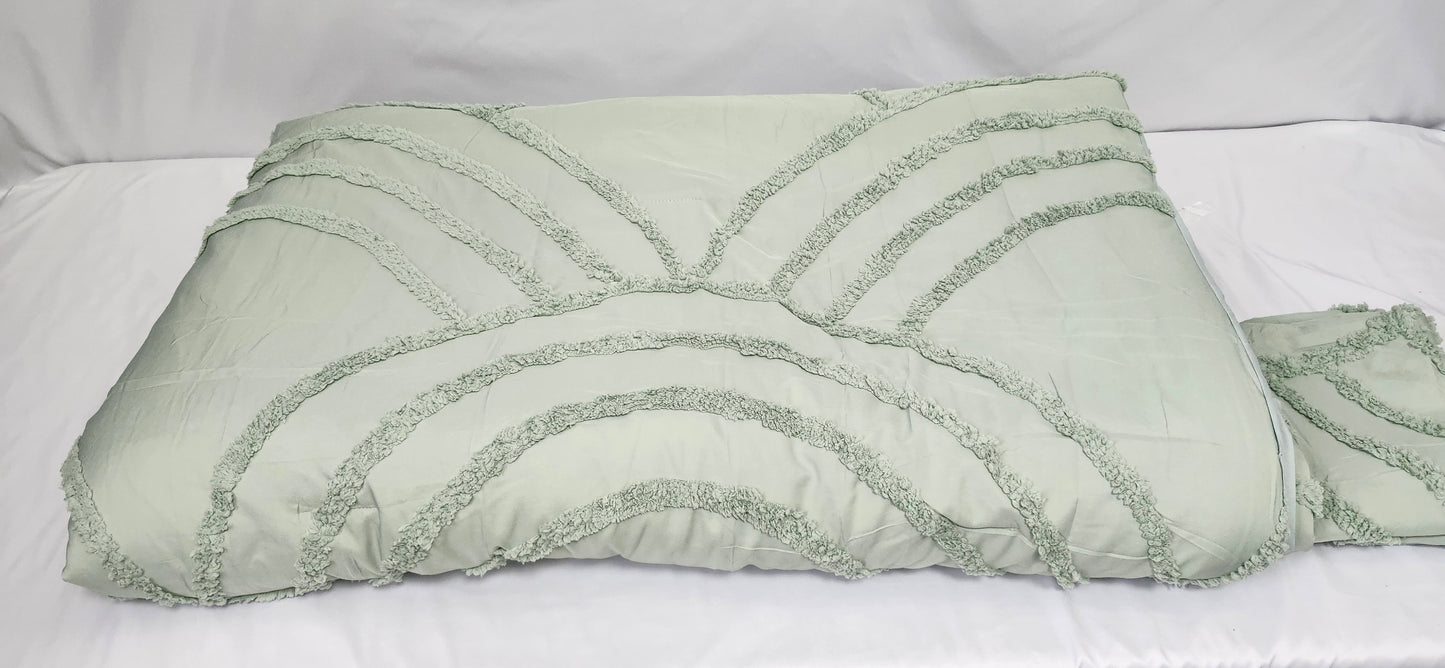 Sage green comforter