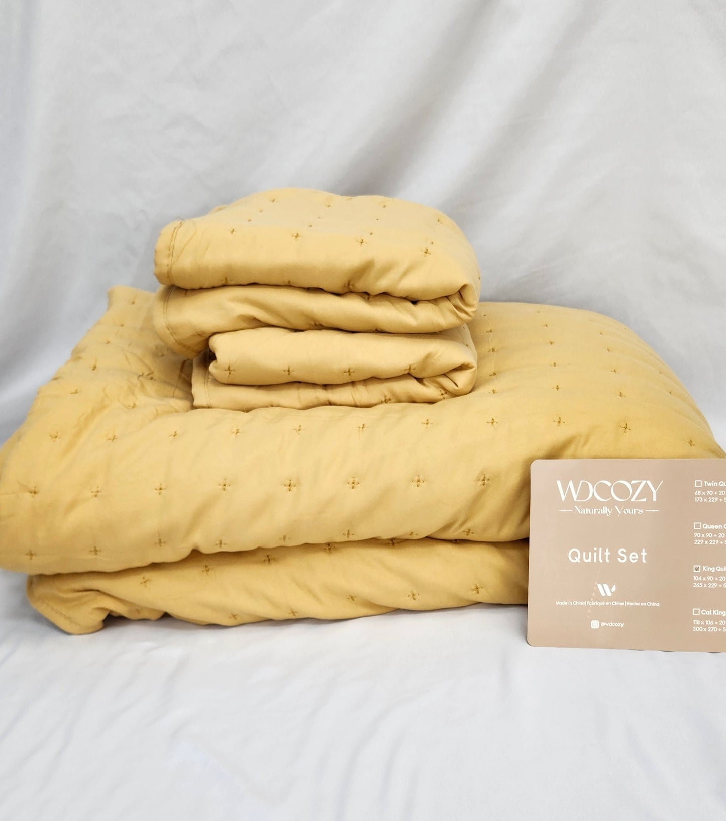 King Size Quilt Bedding Set