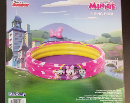 Bestway Minnie 3-Ring Pool Ages 2+