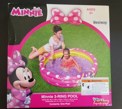 Bestway Minnie 3-Ring Pool Ages 2+