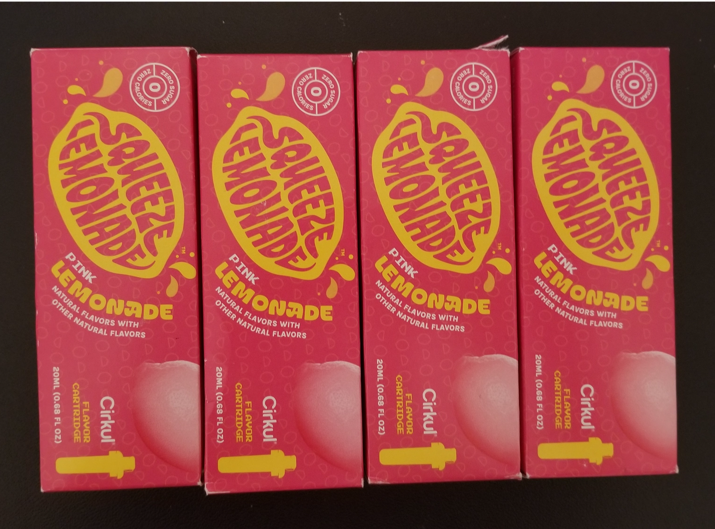 Cirkul Squeeze Pink Lemonade Flavor Cartridge, Drink Mix, 1-Pack