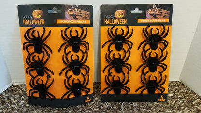 2 Packs Halloween Spiders (6 per pack)