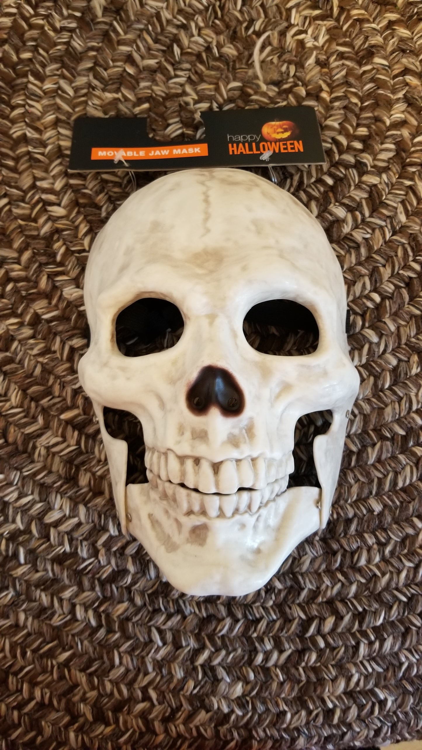 Skeleton Mask with Movable Jaw