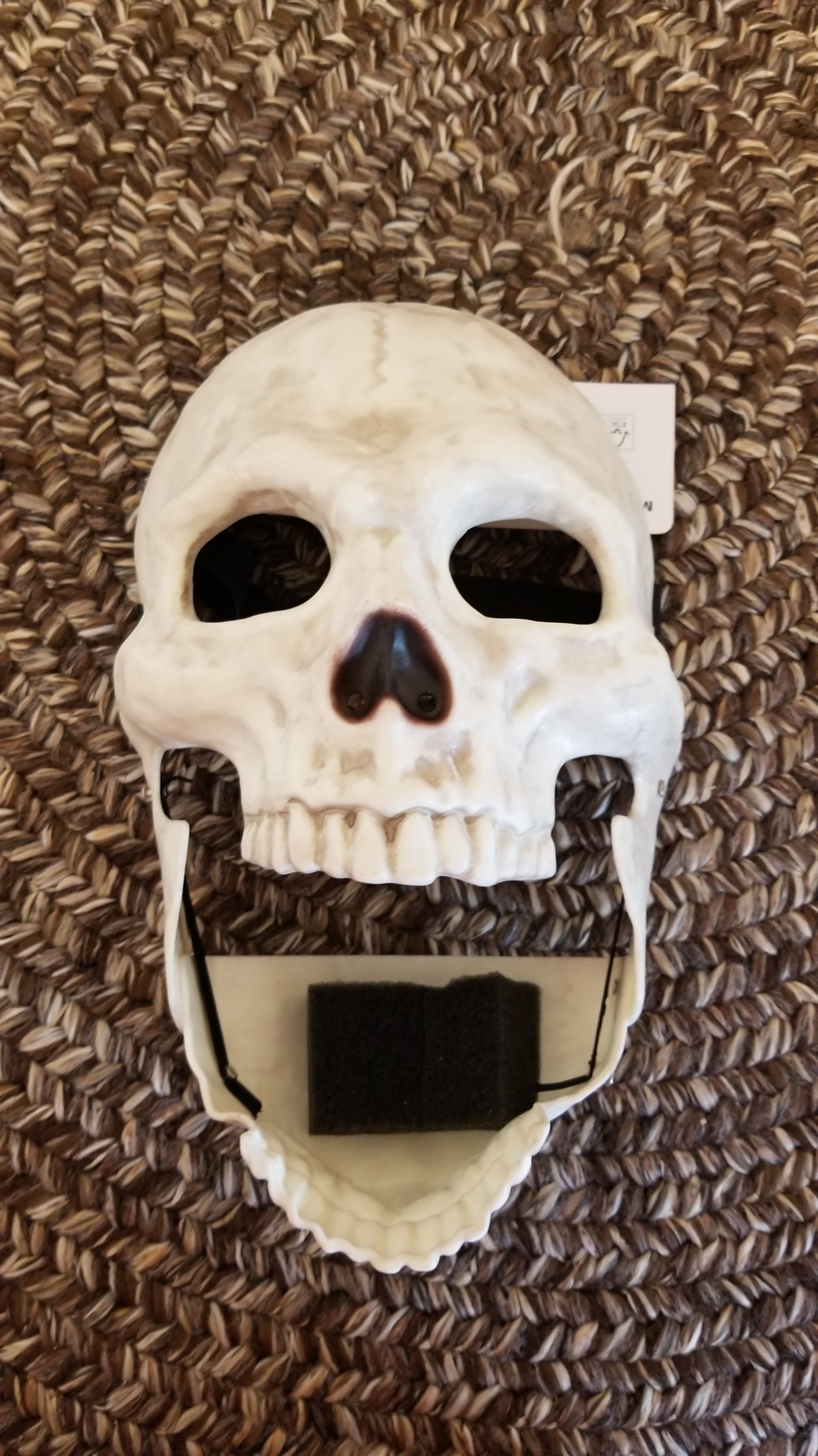 Skeleton Mask with Movable Jaw