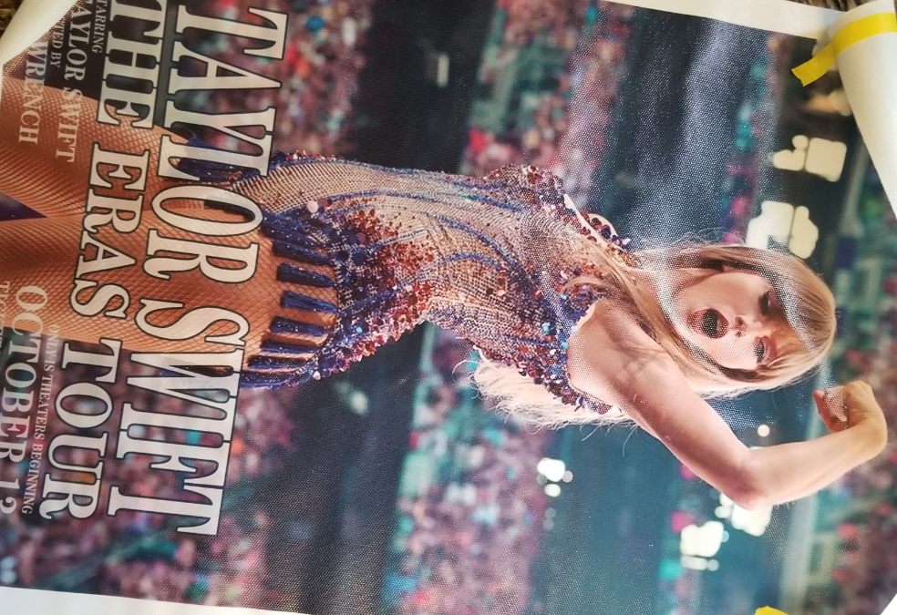 Taylor Swift Eras Tour Poster