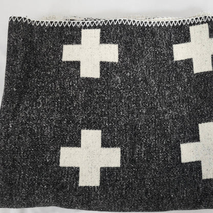 50x60 Reversible Plus Sign Throw Blanket