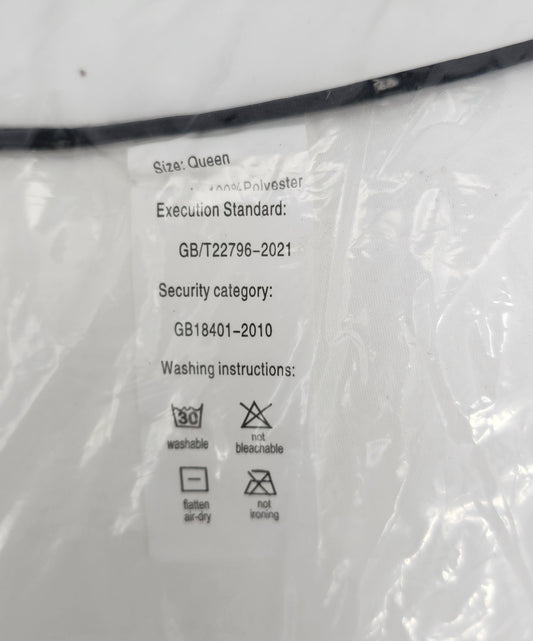 3 Piece Queen Size Bed Pillows