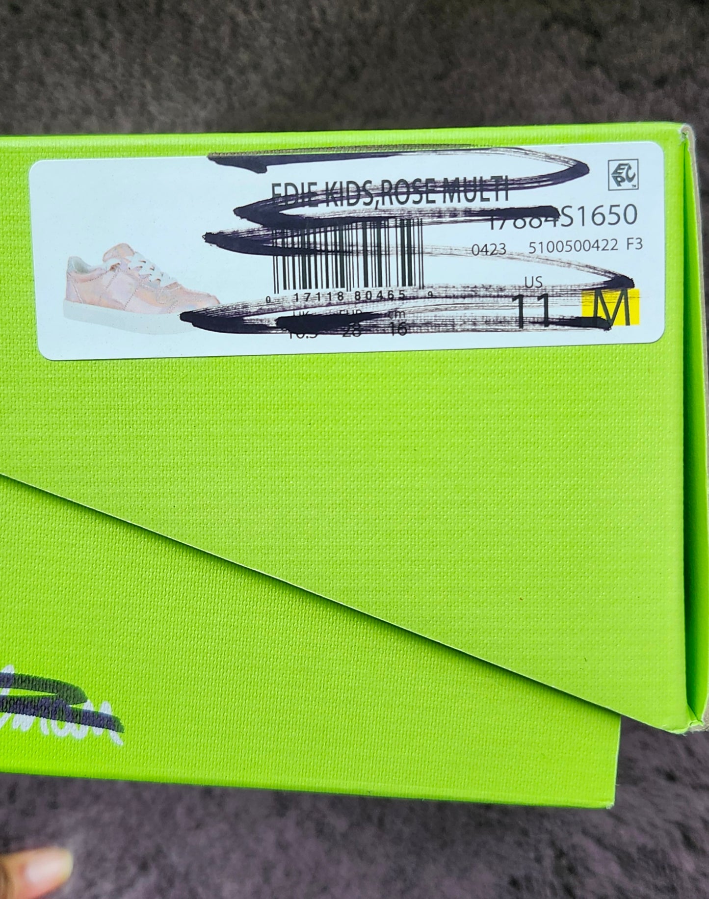 Sam Edelman Girls Ethyl Sneaker - Size 11M