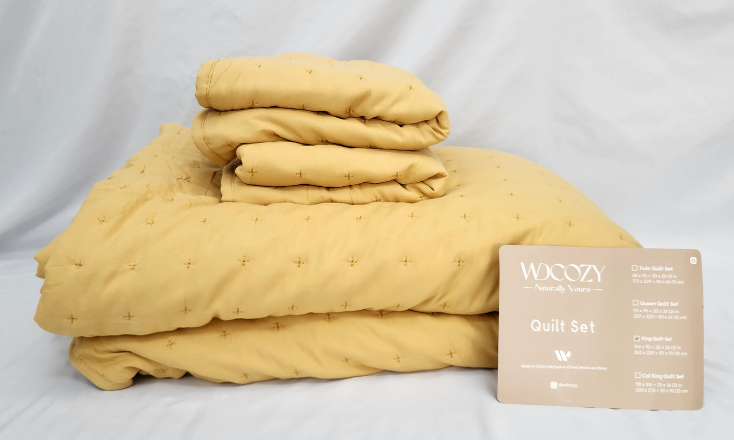 King Size Quilt Bedding Set